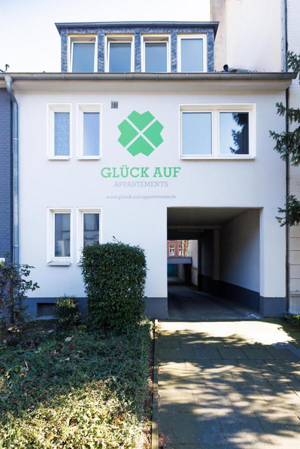 Gluck Auf Appartements Am Stadtpark Duisburg Eksteriør billede